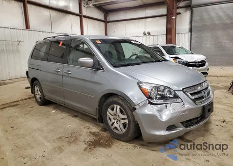 2006 Honda Odyssey Ex from USA, damaged, VIN 5FNRL384X6B109115